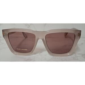 NEW Authentic Marc Jacobs Blush Frame Women's Sunglasses w/ Gradient Lens